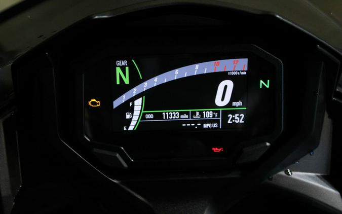 2021 Kawasaki Ninja 650 Metallic Graphite Gray/Metallic Spark Black