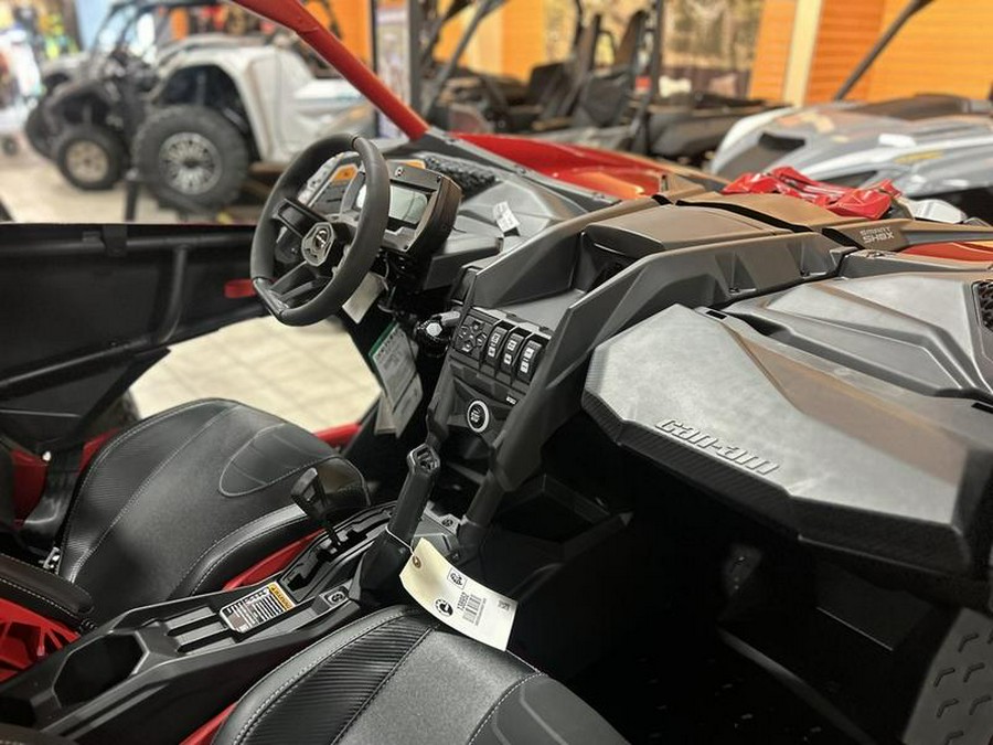 2024 Can-Am® Maverick X3 RS Turbo Fiery Red & Hyper Silver