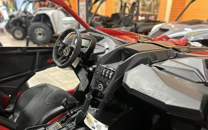 2024 Can-Am® Maverick X3 RS Turbo Fiery Red & Hyper Silver