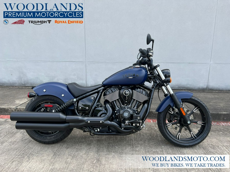 2024 Indian Motorcycle® Chief Dark Horse® Springfield Blue Smoke