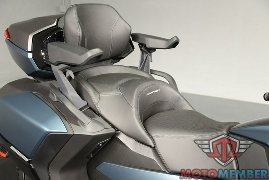 2026 Can-Am Spyder RT Limited Mineral Blue