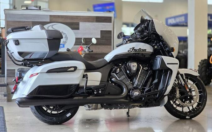 2026 Indian Roadmaster PowerPlus Dark Horse 112 Ghost White Metallic with Black Metal
