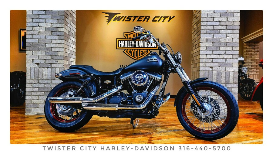 USED 2014 Harley-Davidson Street Bob, FXDBP103