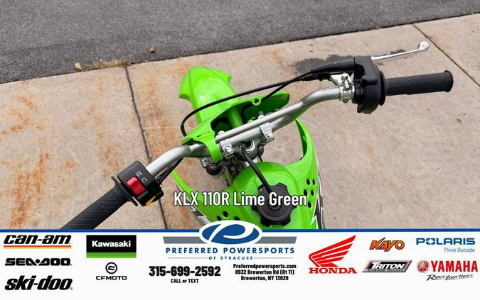 2026 Kawasaki KLX 110R Lime Green