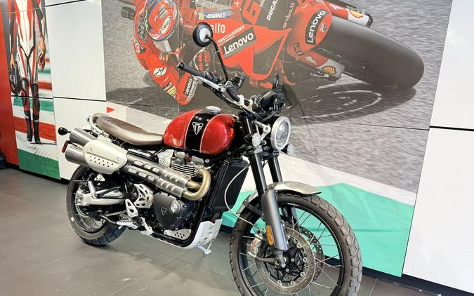 2023 Triumph Scrambler 1200 XC Carnival Red / Jet Black