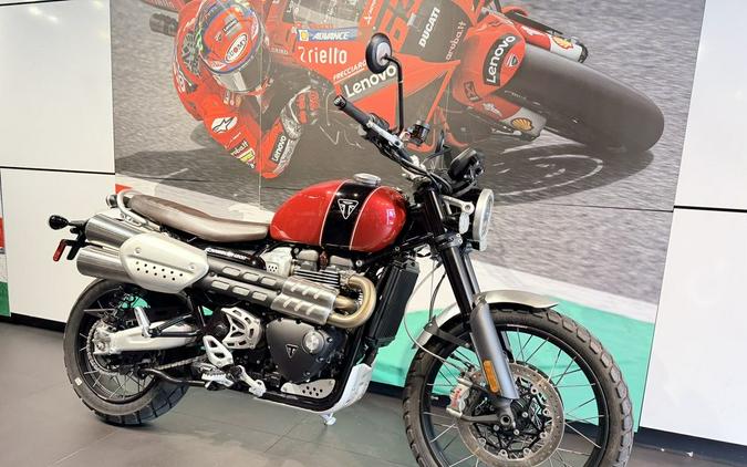 2023 Triumph Scrambler 1200 XC Carnival Red / Jet Black