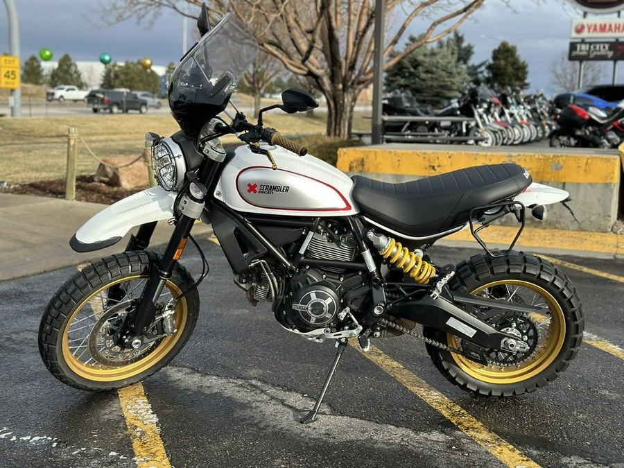 2018 Ducati Scrambler Desert Sled White Mirage