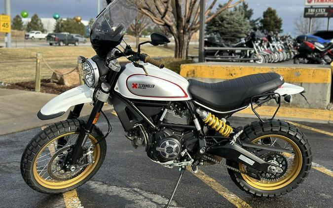 2018 Ducati Scrambler Desert Sled White Mirage