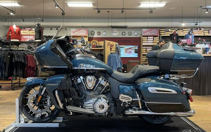 2026 Indian Pursuit Limited 112 W/Powerband Audio Cascade Gre