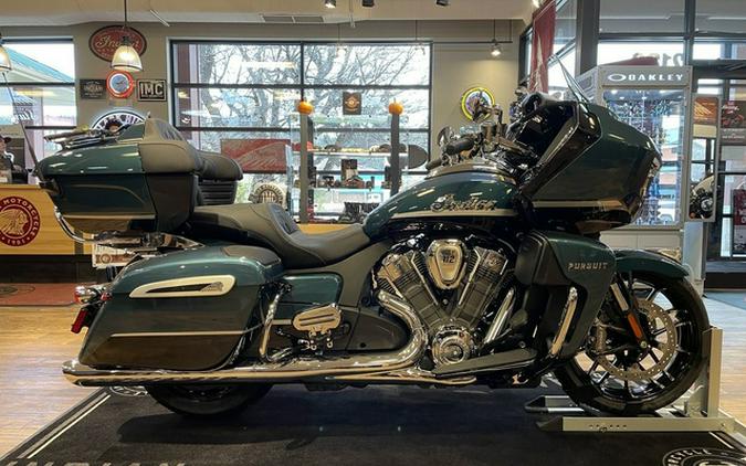 2026 Indian Pursuit Limited 112 W/Powerband Audio Cascade Gre