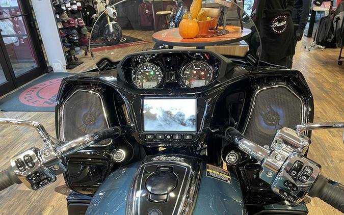 2026 Indian Pursuit Limited 112 W/Powerband Audio Cascade Gre