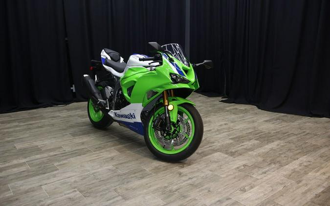 2024 Kawasaki Ninja ZX-6R 40th Anniversary Edition ABS