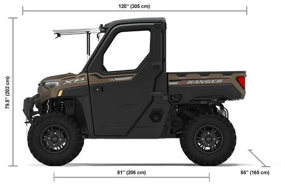 2023 Polaris RANGER XP 1000 NorthStar Edition Ultimate Bronson Rock Smoke - FULL HVAC!