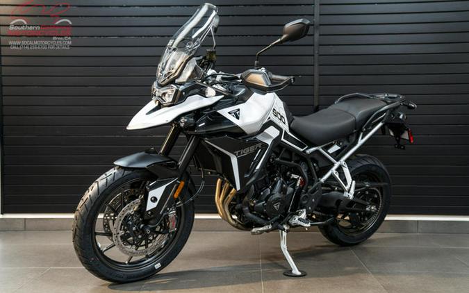 2024 Triumph Tiger 900 GT Pro Snowdonia White / Sapphire Black