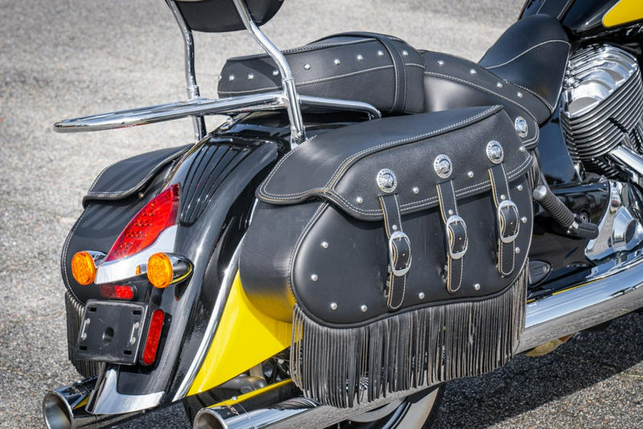 2019 Indian Motorcycle® Chief® Vintage Icon Series Thunder Black/Indian Motorcycle Yellow