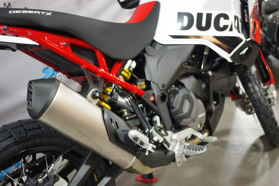 2025 Ducati DesertX Rally RALLY - TRICOLORE THRILLING BLACK