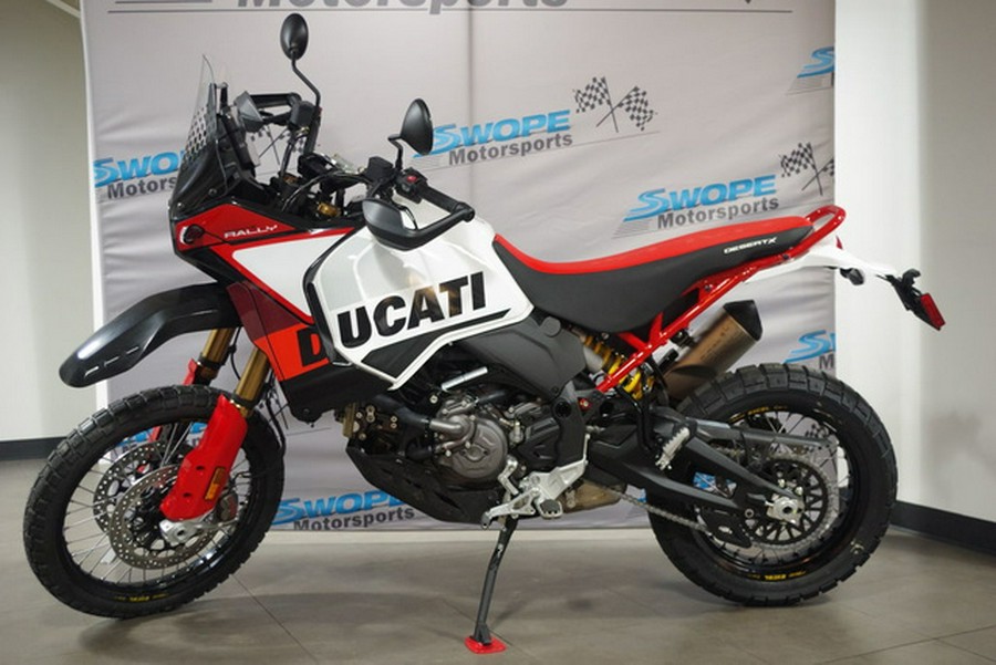 2025 Ducati DesertX Rally RALLY - TRICOLORE THRILLING BLACK