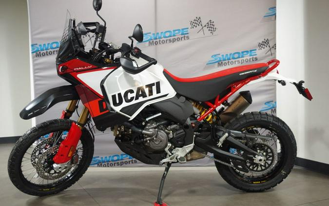 2025 Ducati DesertX Rally RALLY - TRICOLORE THRILLING BLACK
