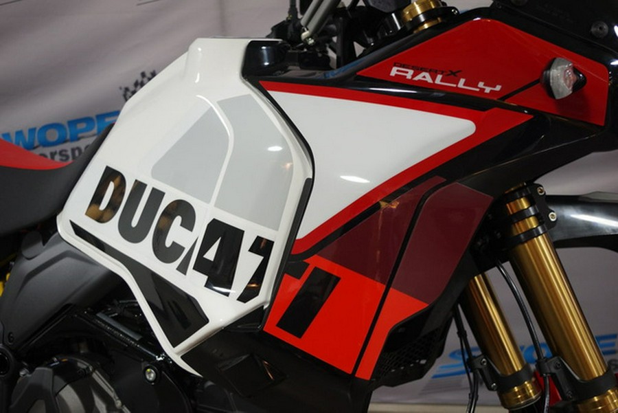 2025 Ducati DesertX Rally RALLY - TRICOLORE THRILLING BLACK