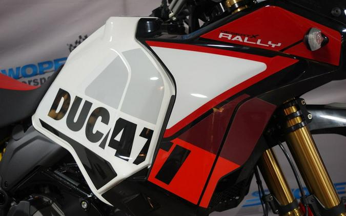 2025 Ducati DesertX Rally RALLY - TRICOLORE THRILLING BLACK