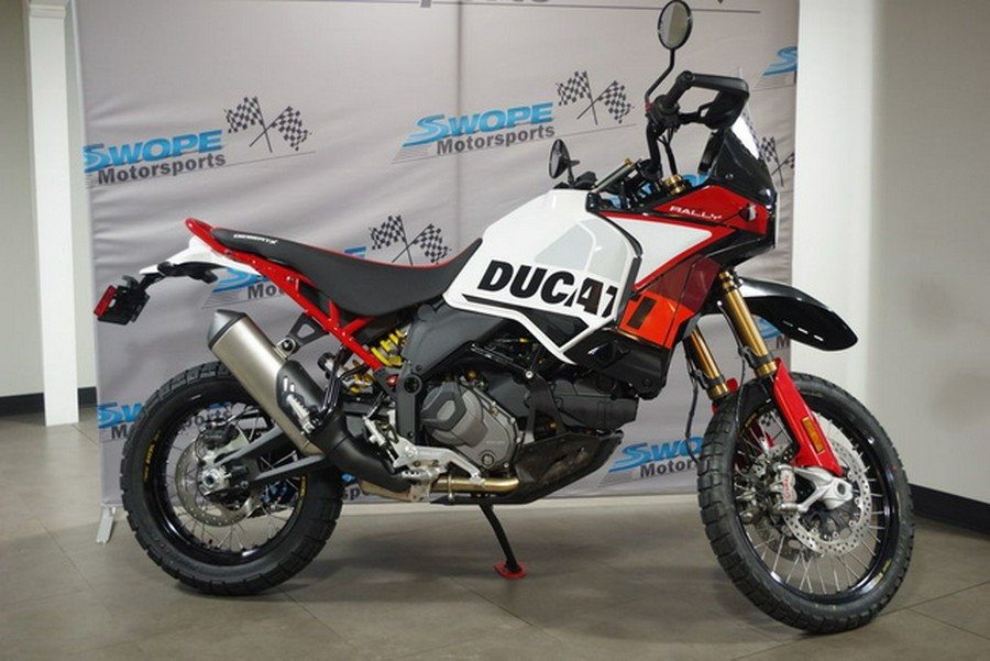 2025 Ducati DesertX Rally RALLY - TRICOLORE THRILLING BLACK