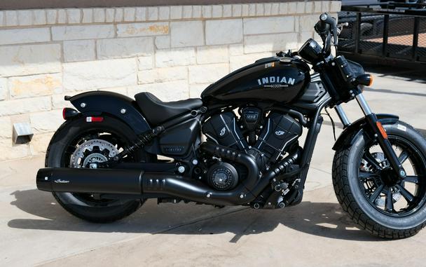 2025 INDIAN MOTORCYCLE SCOUT BOBBER LIMITED BLACK METALLIC