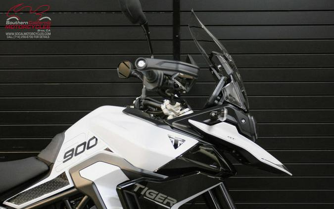 2024 Triumph Tiger 900 GT Snowdonia White / Sapphire Black