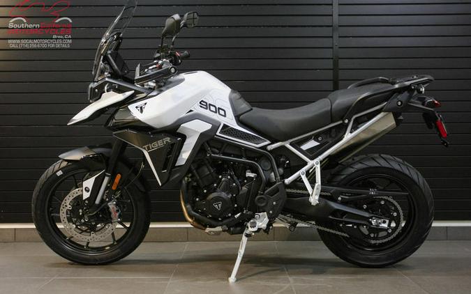 2024 Triumph Tiger 900 GT Snowdonia White / Sapphire Black