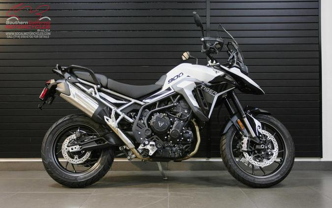 2024 Triumph Tiger 900 GT Snowdonia White / Sapphire Black