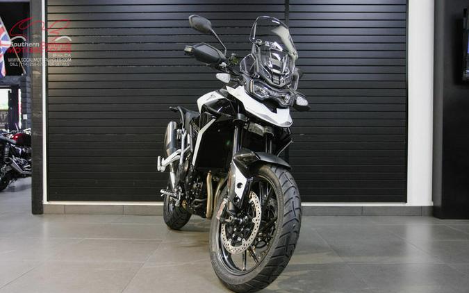 2024 Triumph Tiger 900 GT Snowdonia White / Sapphire Black