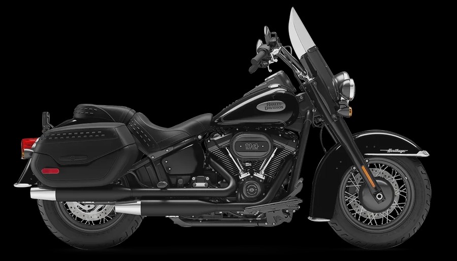 2024 Harley-Davidson Heritage Classic Vivid Black - Black Finish