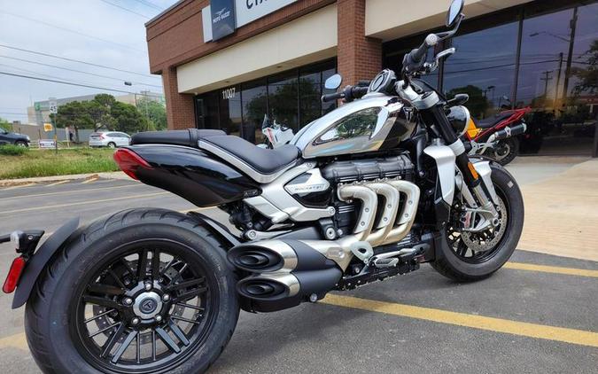 2023 Triumph Rocket 3 R Chrome Edition Jet Black