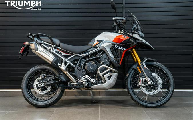 2024 Triumph Tiger 900 Rally Pro Ash Grey / Intense Orange