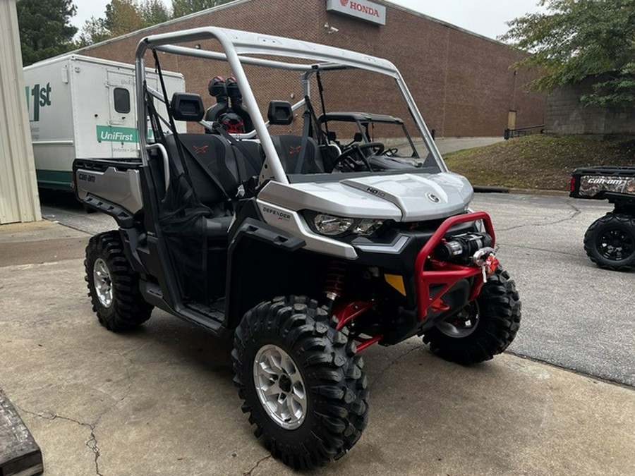 2025 Can-Am Defender X Mr HD10 Hyper Silver & Legion Red