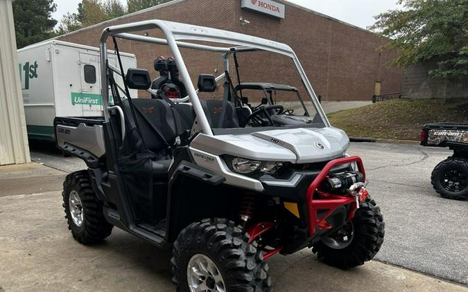 2025 Can-Am Defender X Mr HD10 Hyper Silver & Legion Red