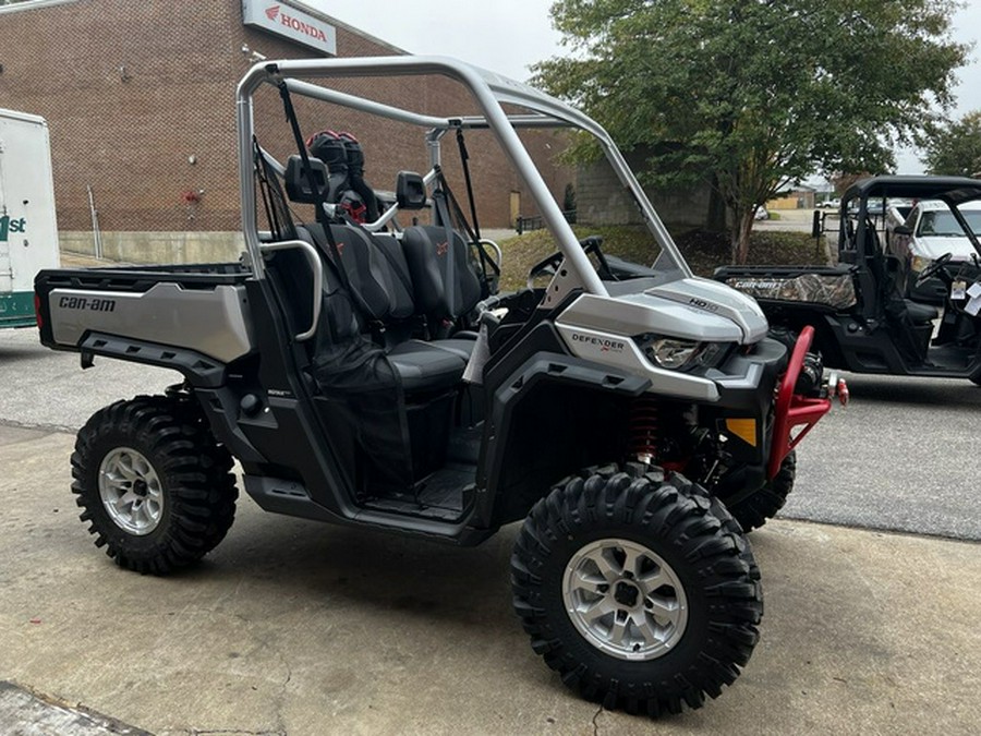 2025 Can-Am Defender X Mr HD10 Hyper Silver & Legion Red