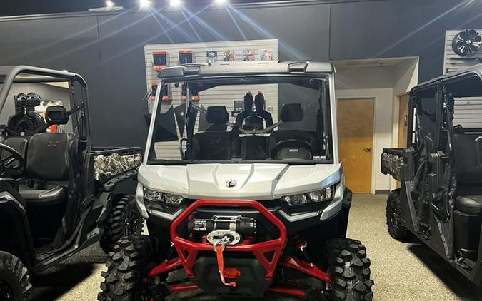 2025 Can-Am Defender X Mr HD10 Hyper Silver & Legion Red