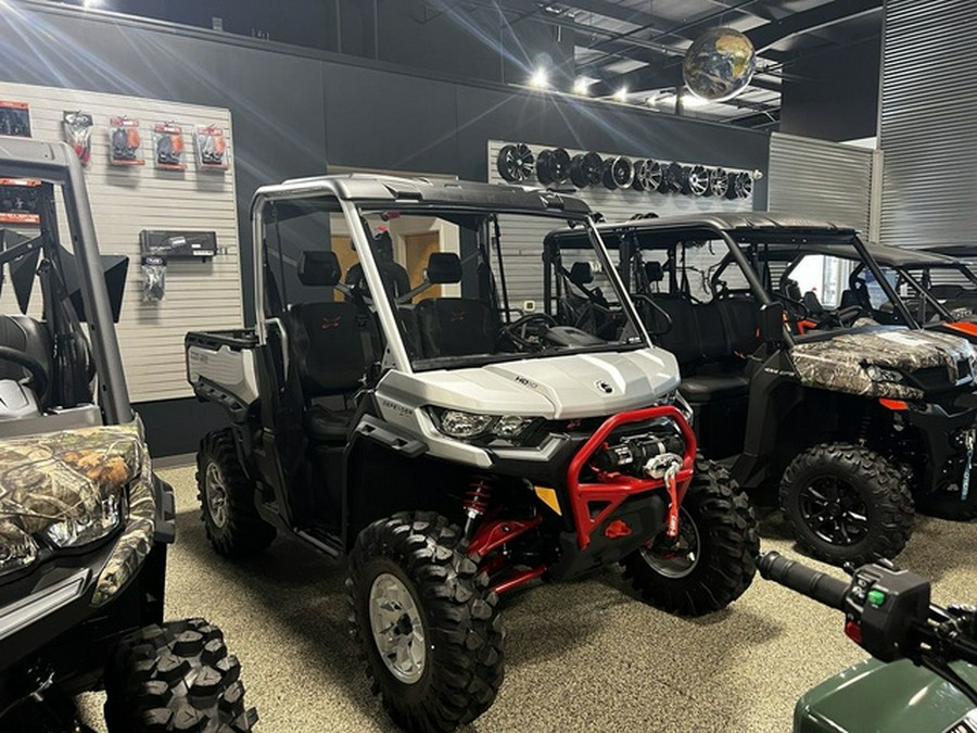 2025 Can-Am Defender X Mr HD10 Hyper Silver & Legion Red