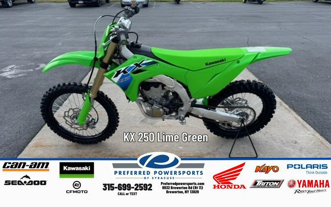 2026 KX 250 Lime Green - Kawasaki