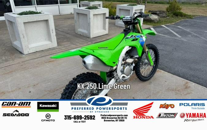 2026 KX 250 Lime Green - Kawasaki