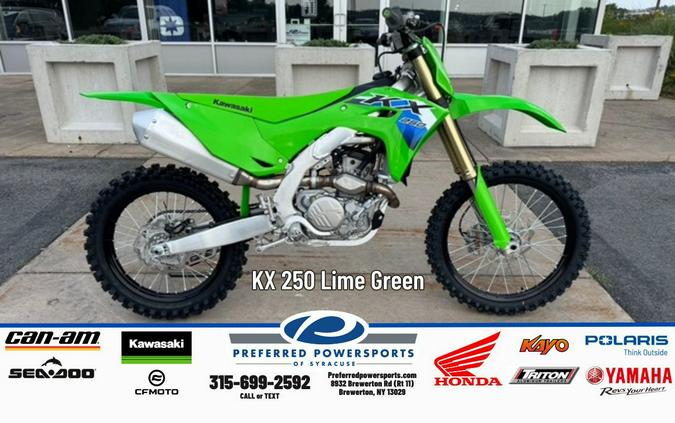 2026 KX 250 Lime Green - Kawasaki
