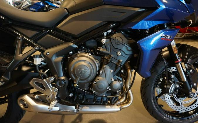 2023 Triumph Tiger Sport 660 Lucerne Blue / Sapphire Black