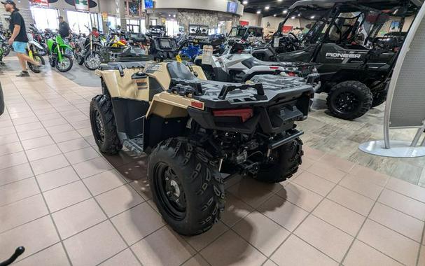 New 2024 POLARIS SPORTSMAN 850 MILITARY TAN