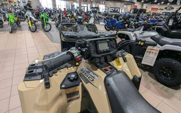 New 2024 POLARIS SPORTSMAN 850 MILITARY TAN