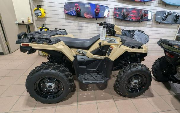 New 2024 POLARIS SPORTSMAN 850 MILITARY TAN