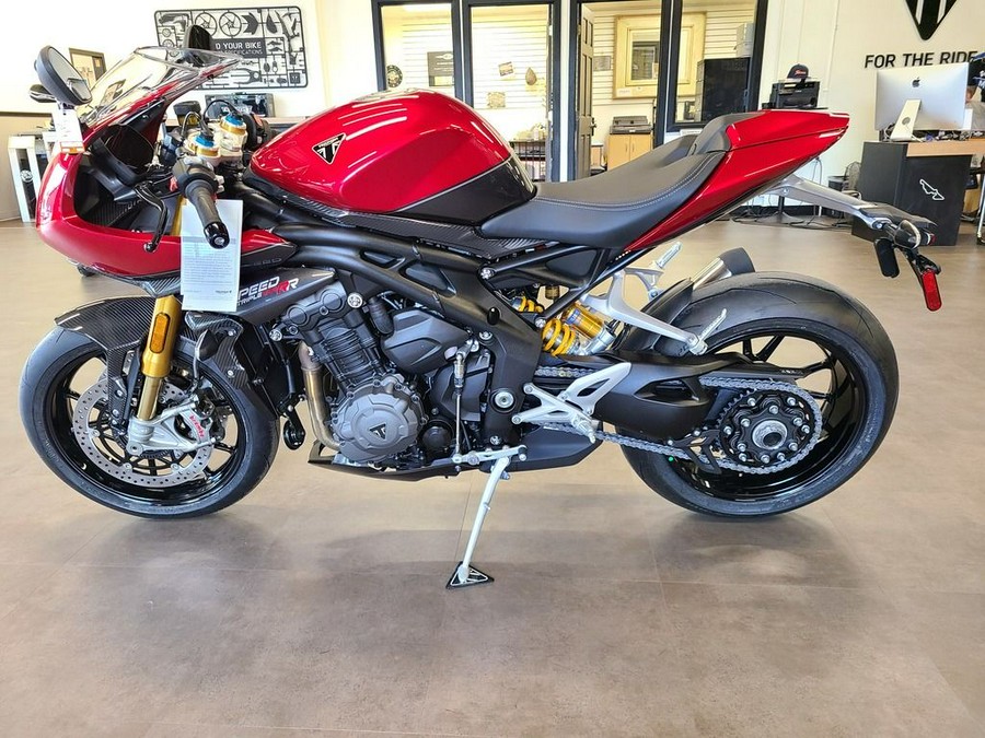 2022 Triumph Speed Triple 1200 RR Red Hopper Storm Grey