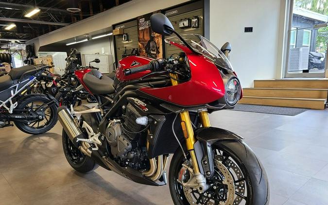 2022 Triumph Speed Triple 1200 RR Red Hopper Storm Grey