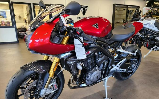 2022 Triumph Speed Triple 1200 RR Red Hopper Storm Grey