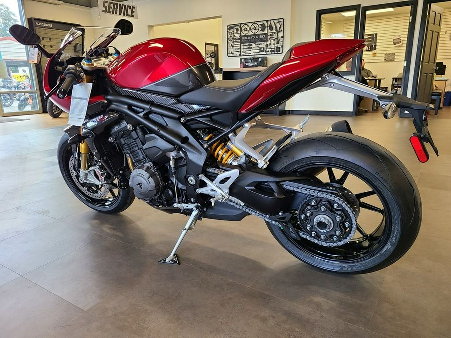 2022 Triumph Speed Triple 1200 RR Red Hopper Storm Grey