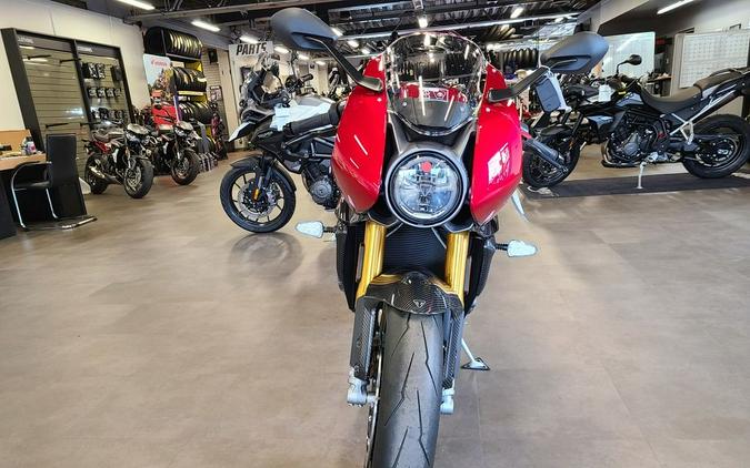 2022 Triumph Speed Triple 1200 RR Red Hopper Storm Grey